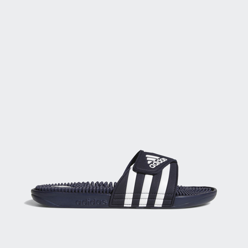 Adidas Adissage Slides - παντοφλες ανδρικα - Σκουρο Μπλε/Σκουρο Μπλε/Ασπρα,Μέγεθος: EU 36 – 54 2/3 (